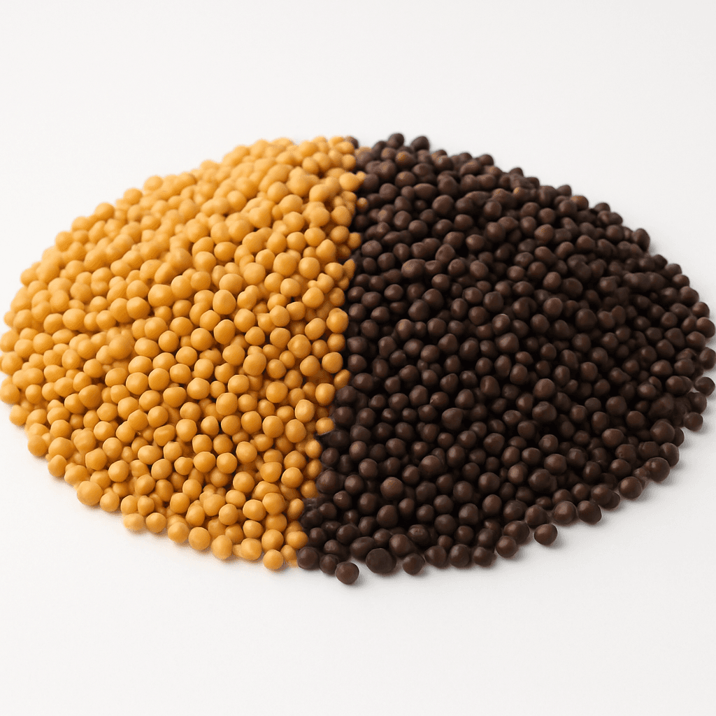 Mustard Seeds (Sarson): Yellow vs Black & Oil Content